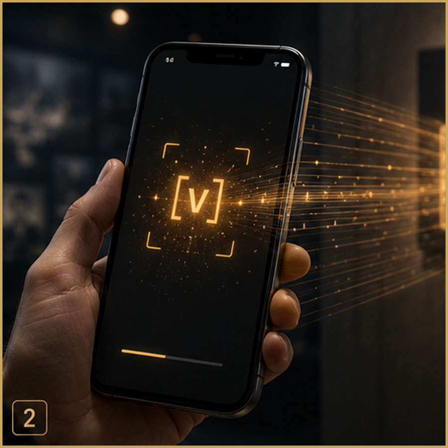 Телефон распознаёт MVM Code